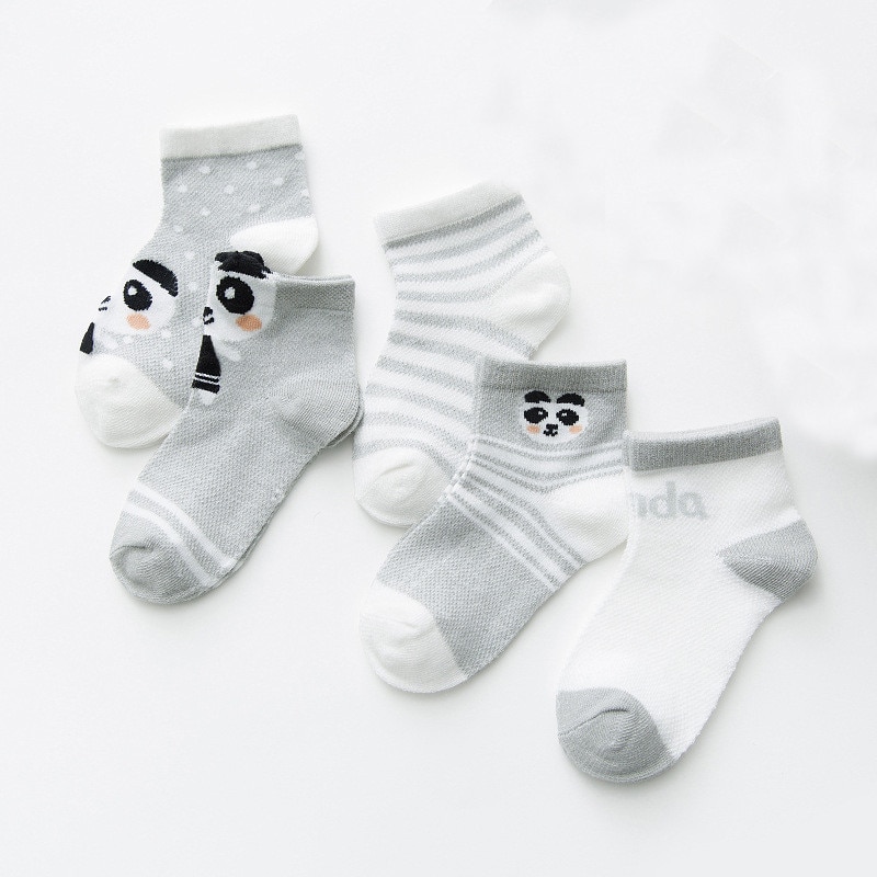 Baby Socks Cartoon Designs (Set of 5 pairs)